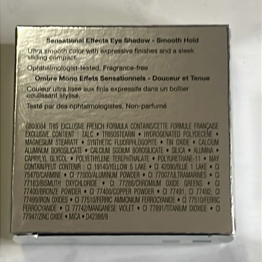 Lancôme‎ Paris Color Design sensational Effects Eye Shadow smooth hold 0.042 OZ